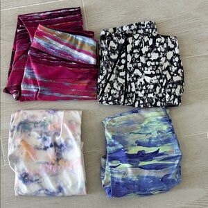 Colorful leggings Set of 4.